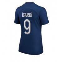 Paris Saint-Germain Mauro Icardi #9 Hjemmebanetrøje Dame 2022-23 Kortærmet